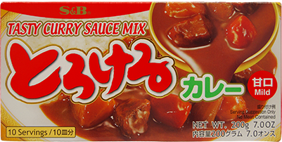 f1020 torokeru curry mild 200g s&b V2