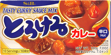 f1046 torokeru curry hot 200g V2